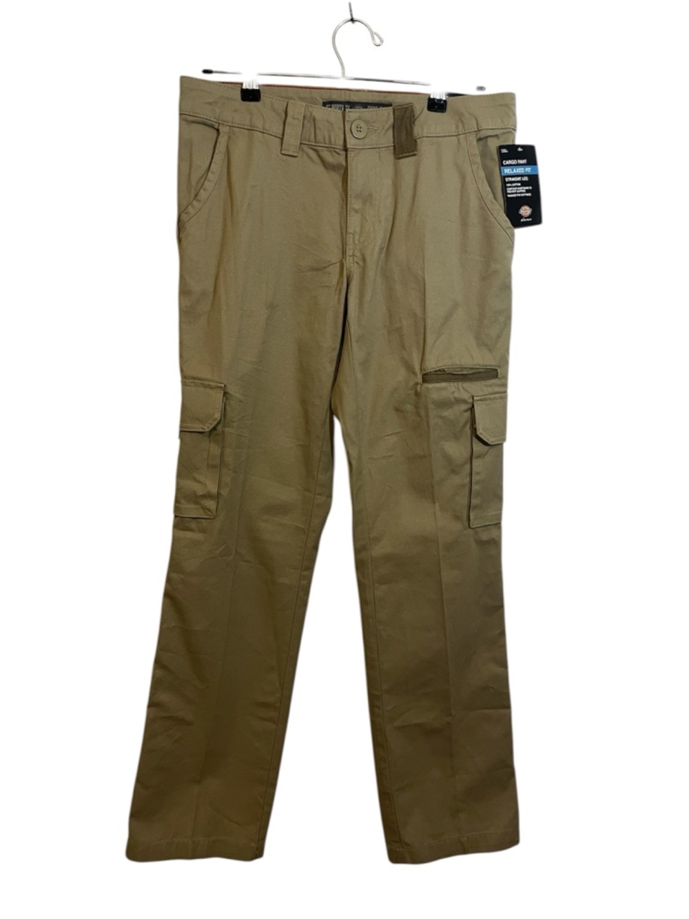 Dickies Straight-Leg Women's Jeans in Khaki Size 4
